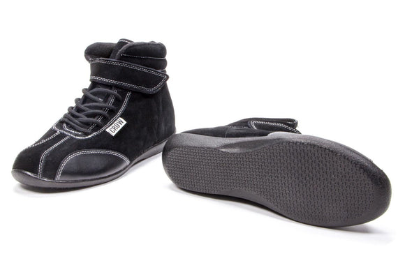 Shoe Mid Top Black Size 10