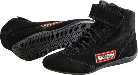 Shoe Mid-Top Black Size 8  SFI