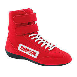 High Top Shoes 8.5 Red