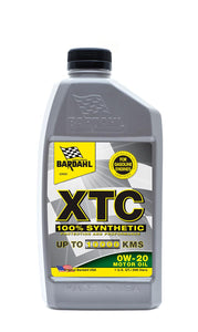 Bardahl XTC 100% Synthetic 0W-20 Motor Oil