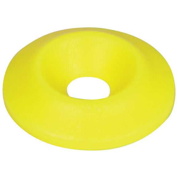 Countersunk Washer Fluorescent Yellow 50pk