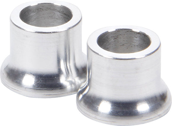 Tapered Spacers Aluminum 3/8in ID 1/2in Long