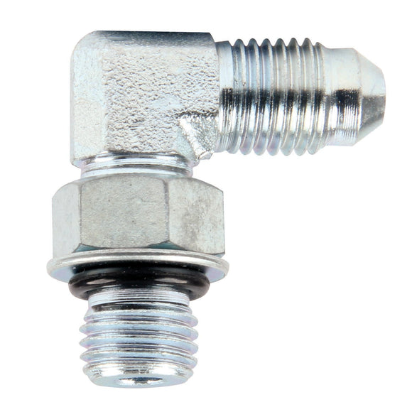 Adapter Fittings -4 to 7/16-20 90 Degree 10pk