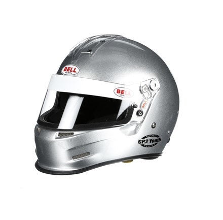 GP2 Youth Helmet Silver XS SFI24.1-15